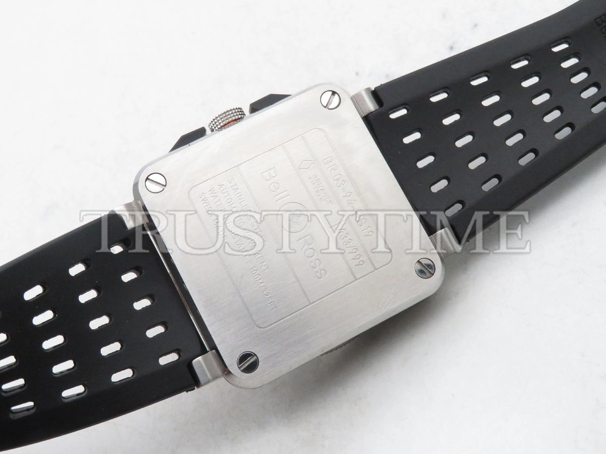 Копия часов Bell & Ross BR 03-94 Chronograph R.S.19 BR0394-RS19/SRB Арт.BR-0285