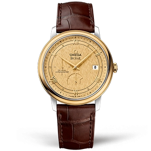 Копия часов Omega De Ville Prestige Co‑Axial Chronometer Power Reserve 39mm 424.23.40.21.08.001 Арт.OM-0873