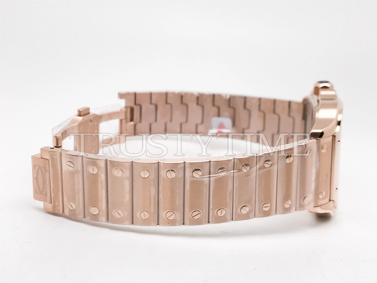 Копия часов Cartier Santos de Cartier Large Skeleton 40mm WHSA0016 Арт.CR-0988