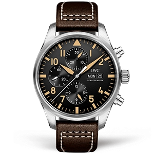 Копия часов IWC Pilot's Watch Chronograph Edition «20th Anniversary of Watches of Switzerland» 43mm IW377720 Арт.IW-0814