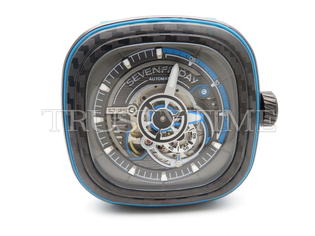 Копия часов SevenFriday S3/02 "CARBON EDITION" Арт.SF-0290
