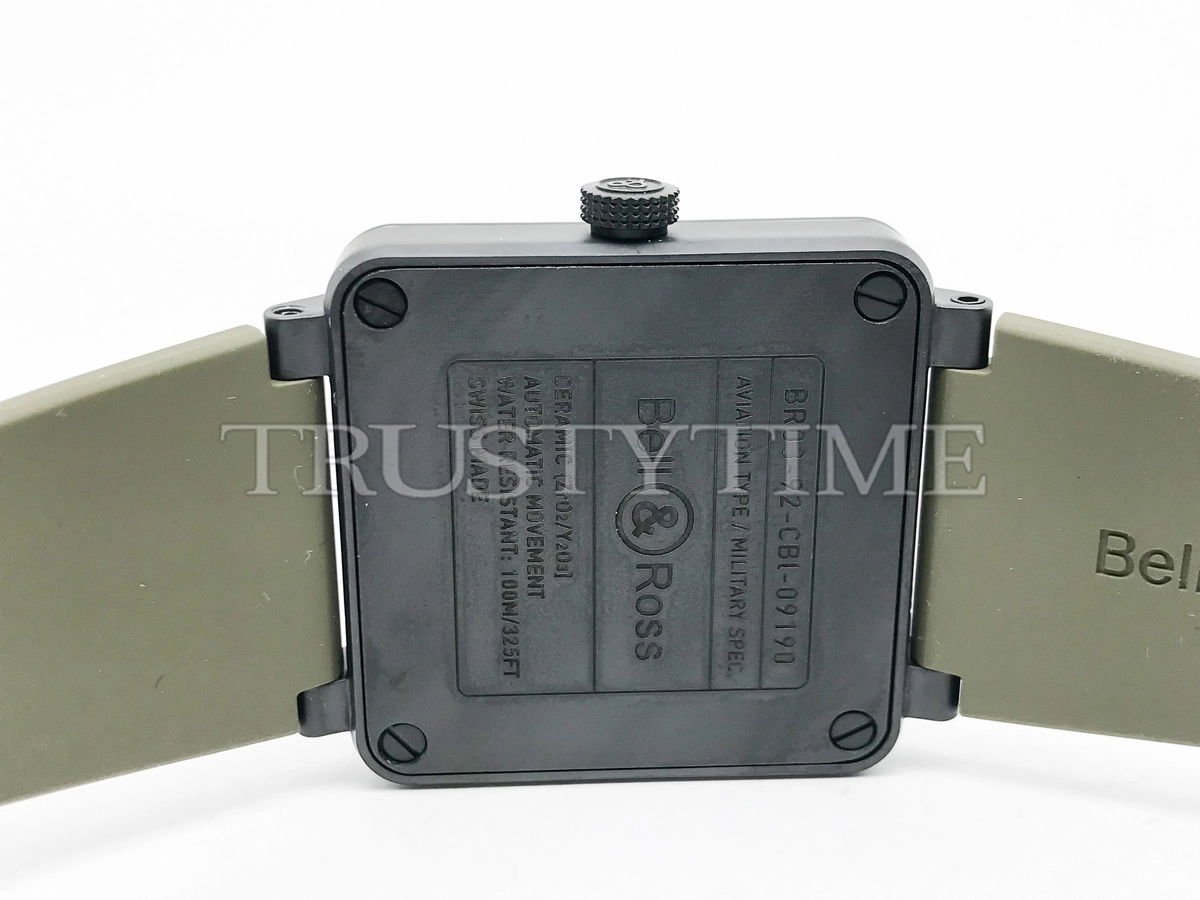 Копия часов Bell & Ross Instruments BR-03 Military Ceramic BR03A-MIL-CE/SRB Арт.BR-0315