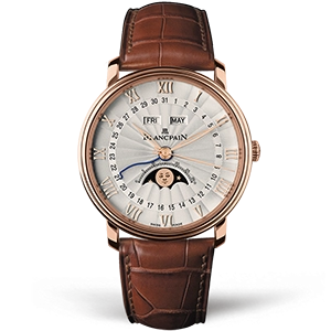 Копия часов Blancpain Villeret Quantième Complet Demi-Savonette 6664-3642-55B Арт.BP-0265