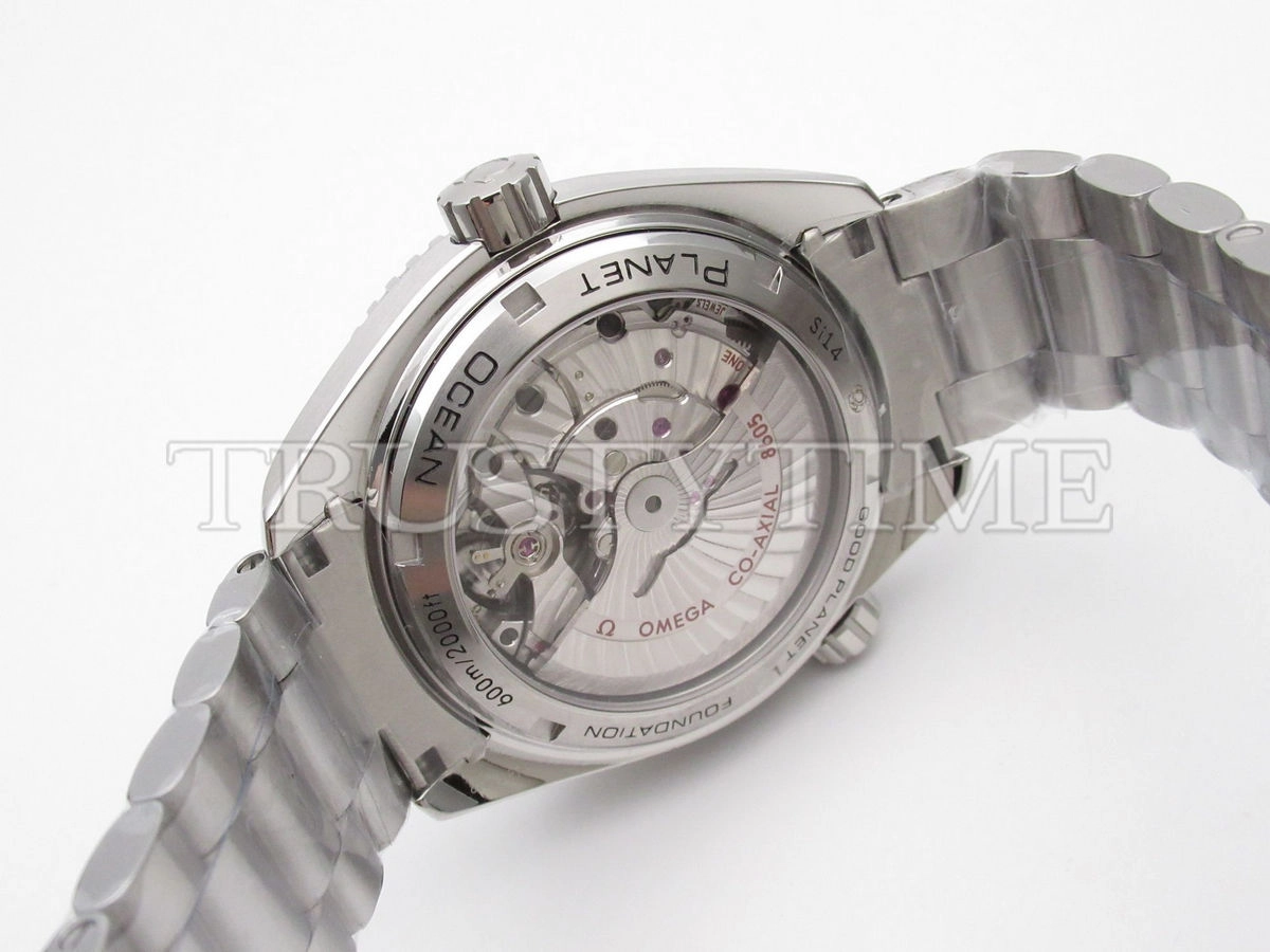 Копия часов Omega Seamaster Planet Ocean 600m Co‑Axial Master Chronometer GMT GoodPlanet 43.5mm 232.30.44.22.03.001 Арт.OM-0653