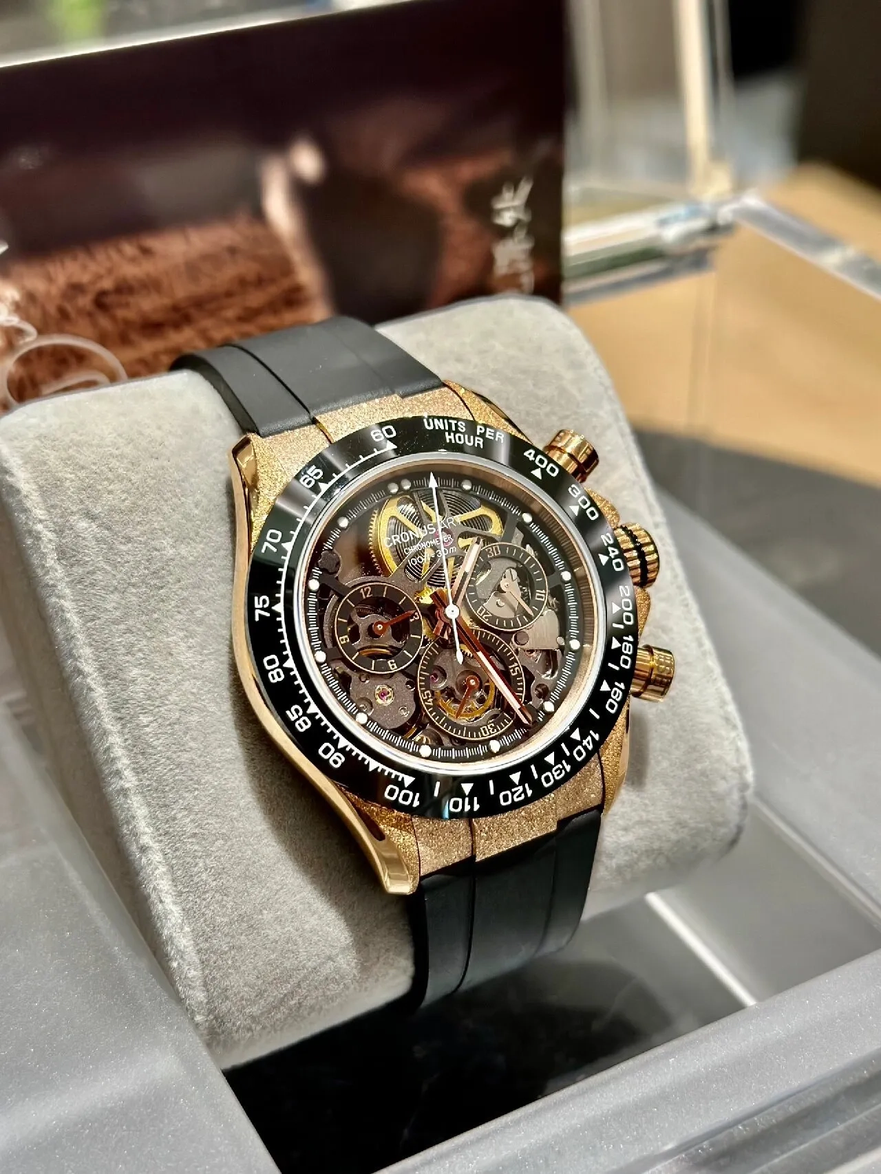 Копия часов CronusArt Stinless Steel Watch CM015-008 Арт.CA-0441