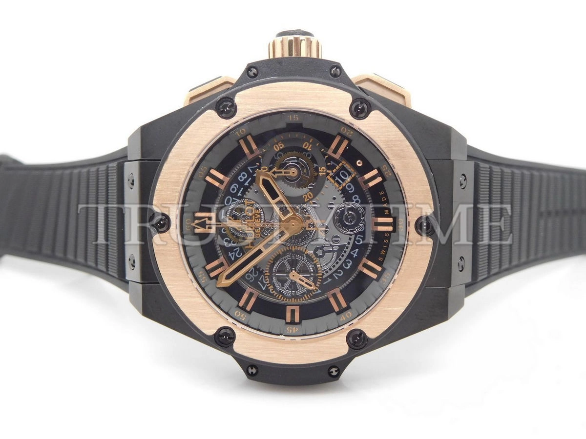 Копия часов Hublot King Power Unico Ceramic Gold 48mm 701.CO.0180.RX Арт.HB-0535
