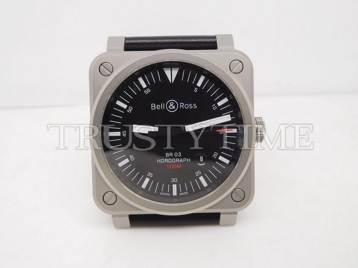 Копия часов Bell & Ross BR 03-92 Horograph Sandblasted BR0392-HOR-BLC/SRB Арт.BR-0222