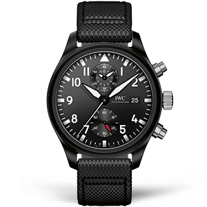 Копия часов IWC Pilot's Watch Chronograph Top Gun 44mm IW389001 Арт.IW-0897