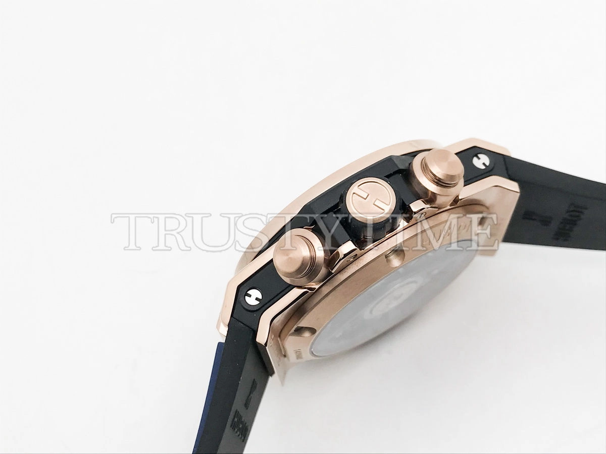 Копия часов Hublot Big Bang Unico King Gold Blue 42mm 441.OX.5181.RX Арт.HB-1234