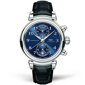 Копия часов IWC Da Vinci Chronograph Edition laureus Sport For Good Foundation 42mm IW393402 Арт.IW-0483