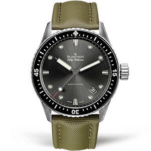 Копия часов Blancpain Fifty Fathoms Bathyscaphe 5000-1110-K52A Арт.BP-0352