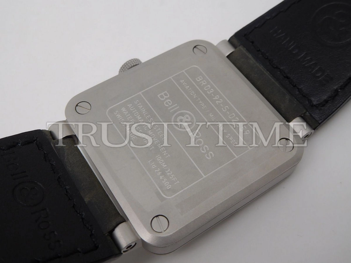 Копия часов Bell & Ross BR 03-92 Horolum Sandblasted BR0392-GR-ST/SCA Арт.BR-0225