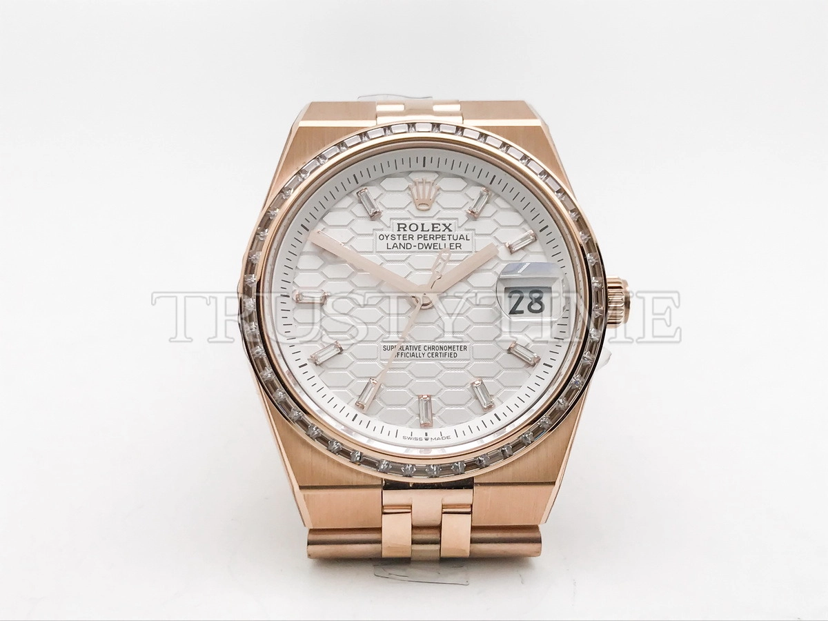 Копия часов Rolex Land-Dweller 36mm 127285TBR-0002 Арт.RX-3555