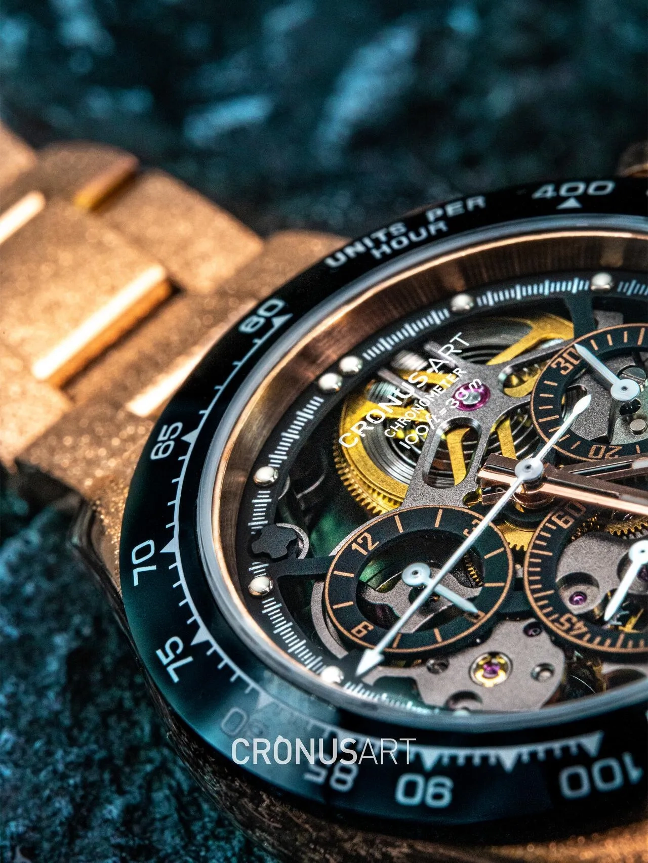 Копия часов CronusArt Stinless Steel Watch CM015-012 Арт.CA-0444