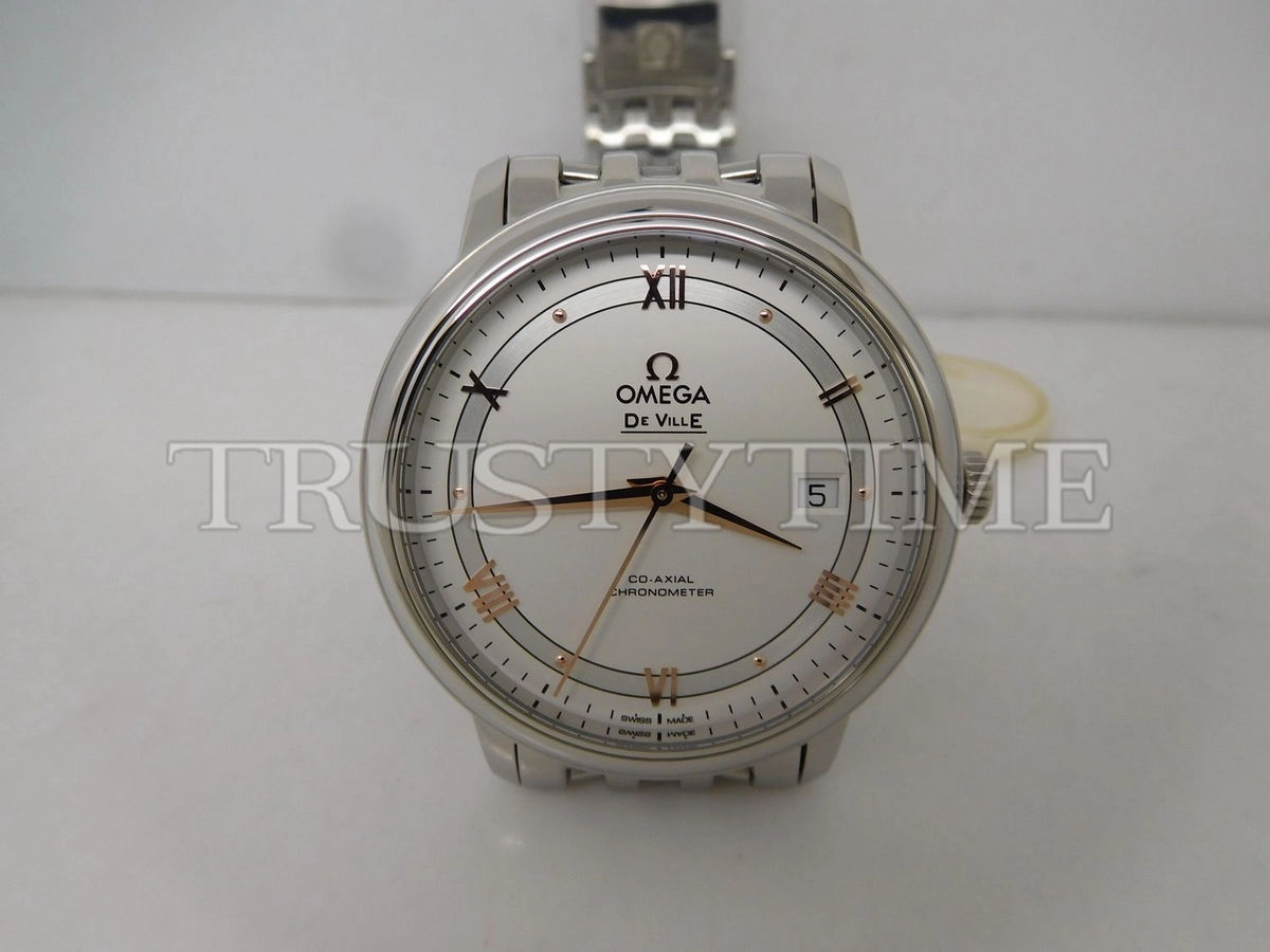 Копия часов Omega De Ville Prestige Co‑Axial Chronometer 39mm 424.10.40.20.02.002 Арт.OM-0513