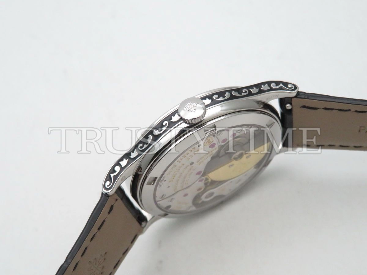 Копия часов Patek Philippe Calatrava Volutes & Arabesques 38mm 5088-100P-001 Арт.PP-0384