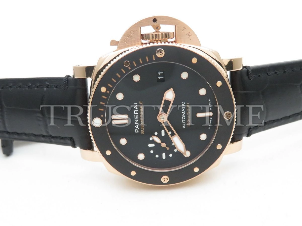 Копия часов Panerai Luminor Submersible 3 Days Automatic Goldtech 42mm PAM00974 Арт.PN-0752