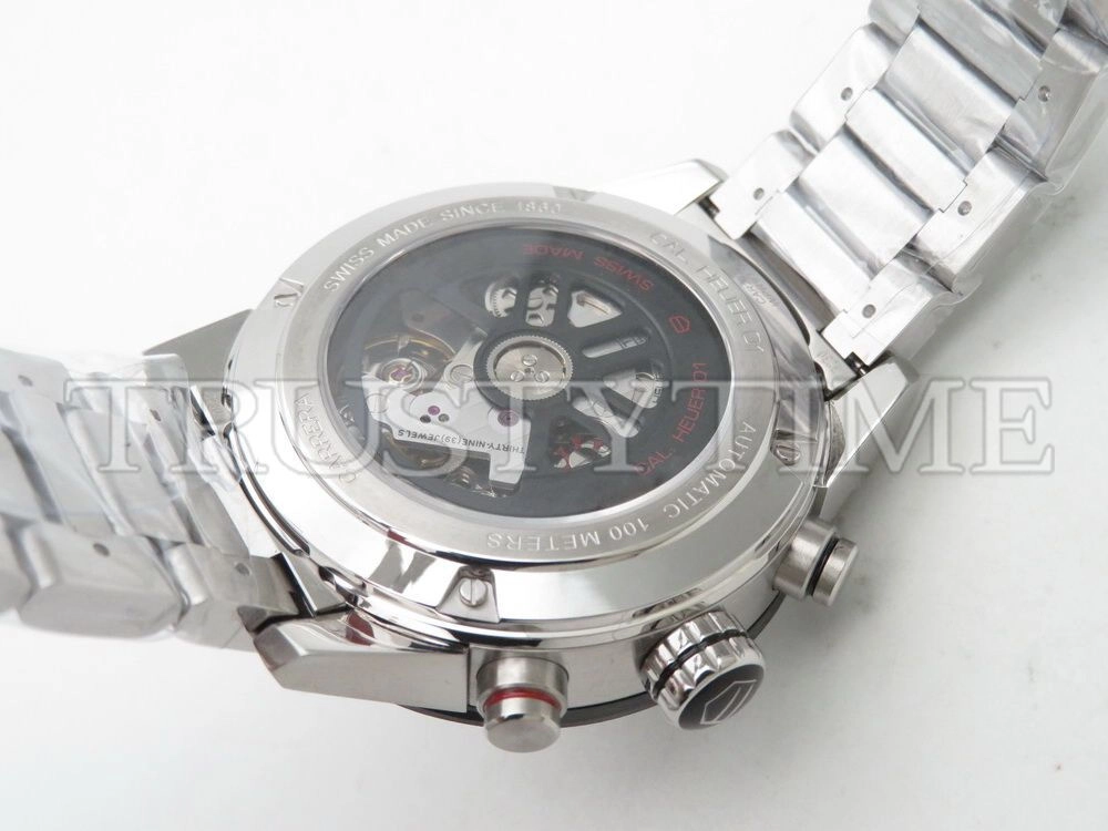 Копия часов Tag Heuer Carrera Calibre Heuer 01 43mm CAR201V.BA0766 Арт.TG-0422