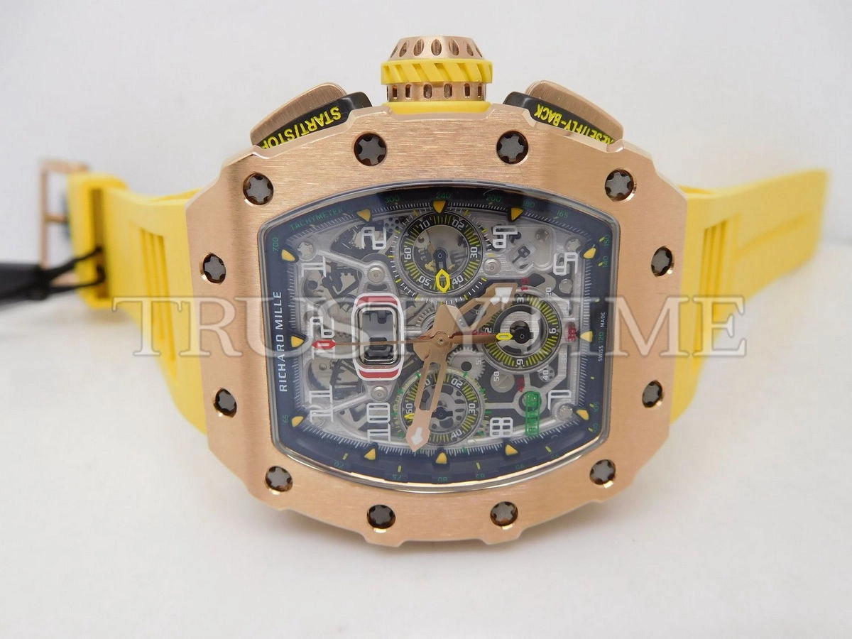 Копия часов Richard Mille RM011-03 Felipe Massa Skeleton