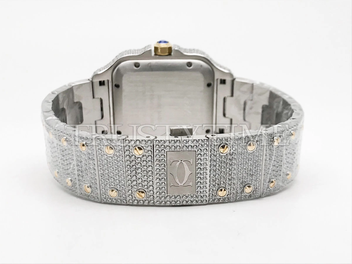 Копия часов Cartier Santos De Cartier 40 W2SA0009 Diamonds Арт.CR-0947