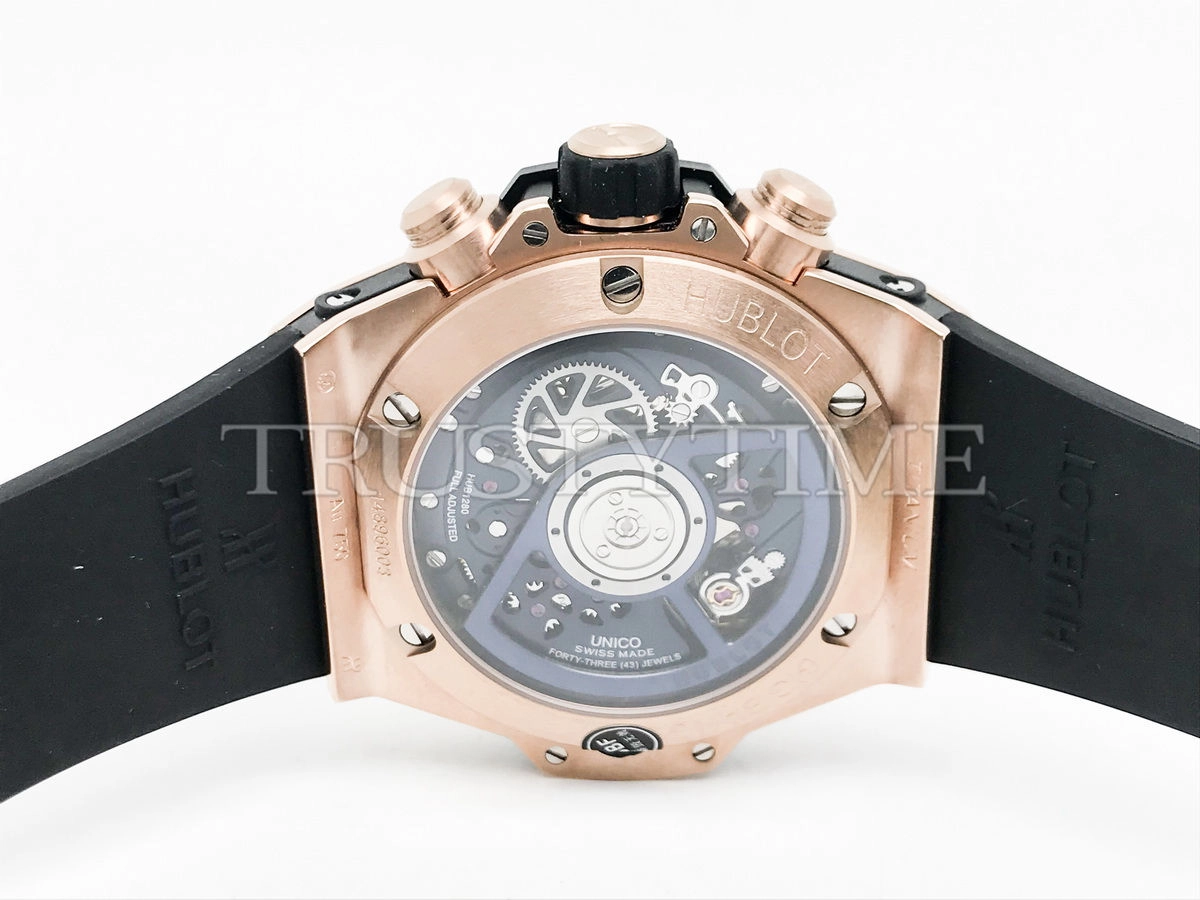 Копия часов Hublot Big Bang Unico King Gold Blue 42mm 441.OX.5181.RX Арт.HB-1234