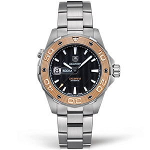 Копия часов Tag Heuer Aquaracer 500M Calibre 5 43mm WAJ2150.BA0870 Арт.TG-0587