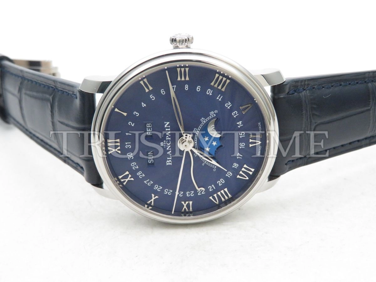Копия часов Blancpain Villeret Quantième Complet 40mm 6654-1529-55B Арт.BP-0341