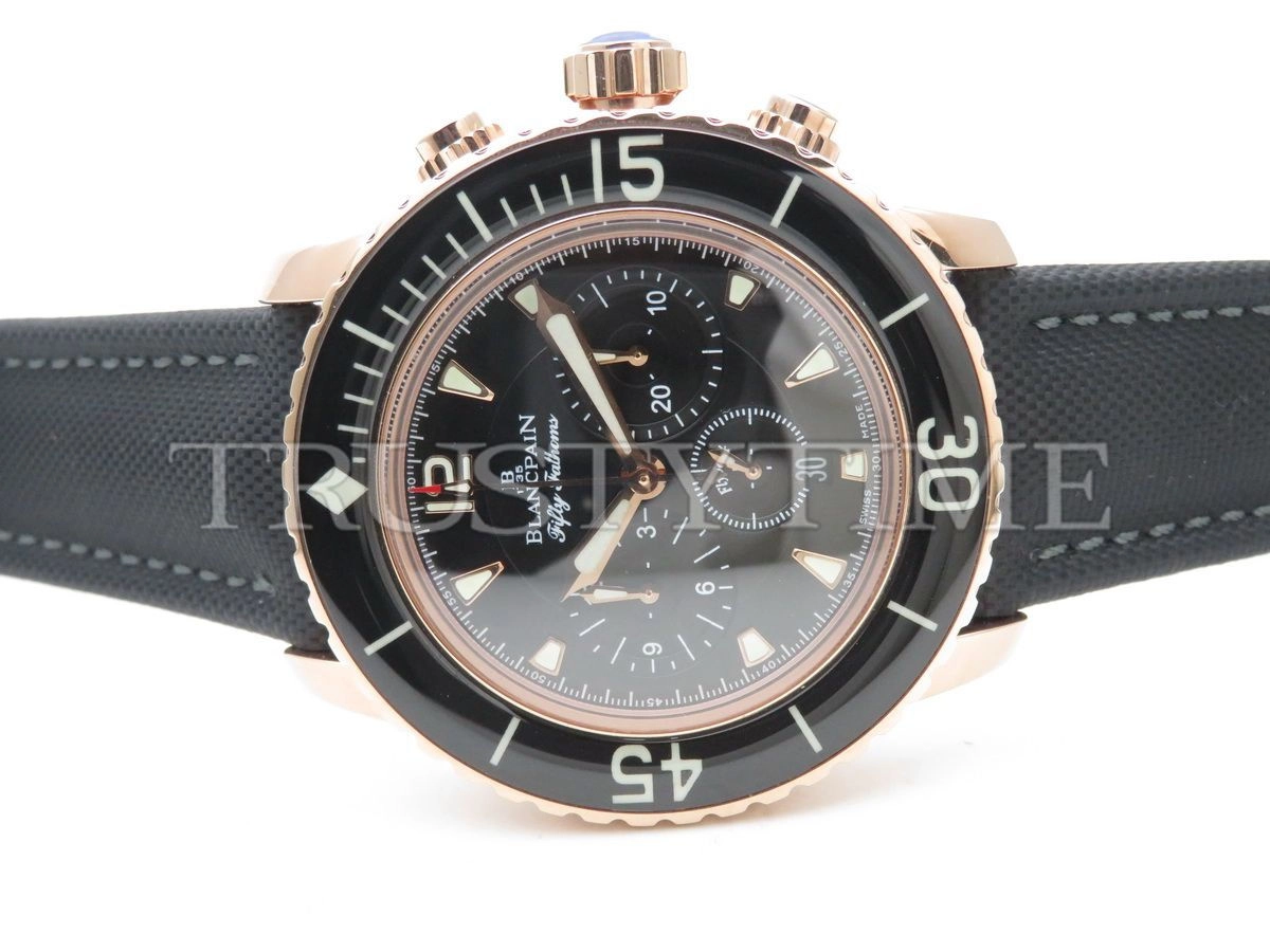 Копия часов Blancpain Fifty Fathoms Flyback Chronograph 5085FA-3630-63B Арт.BP-0303