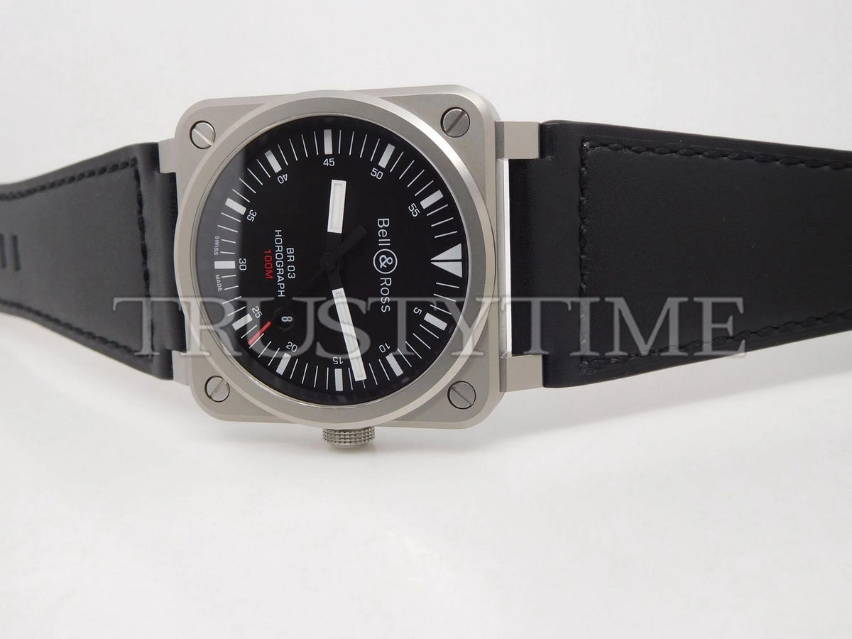 Копия часов Bell & Ross BR 03-92 Horograph Sandblasted BR0392-HOR-BLC/SRB Арт.BR-0222