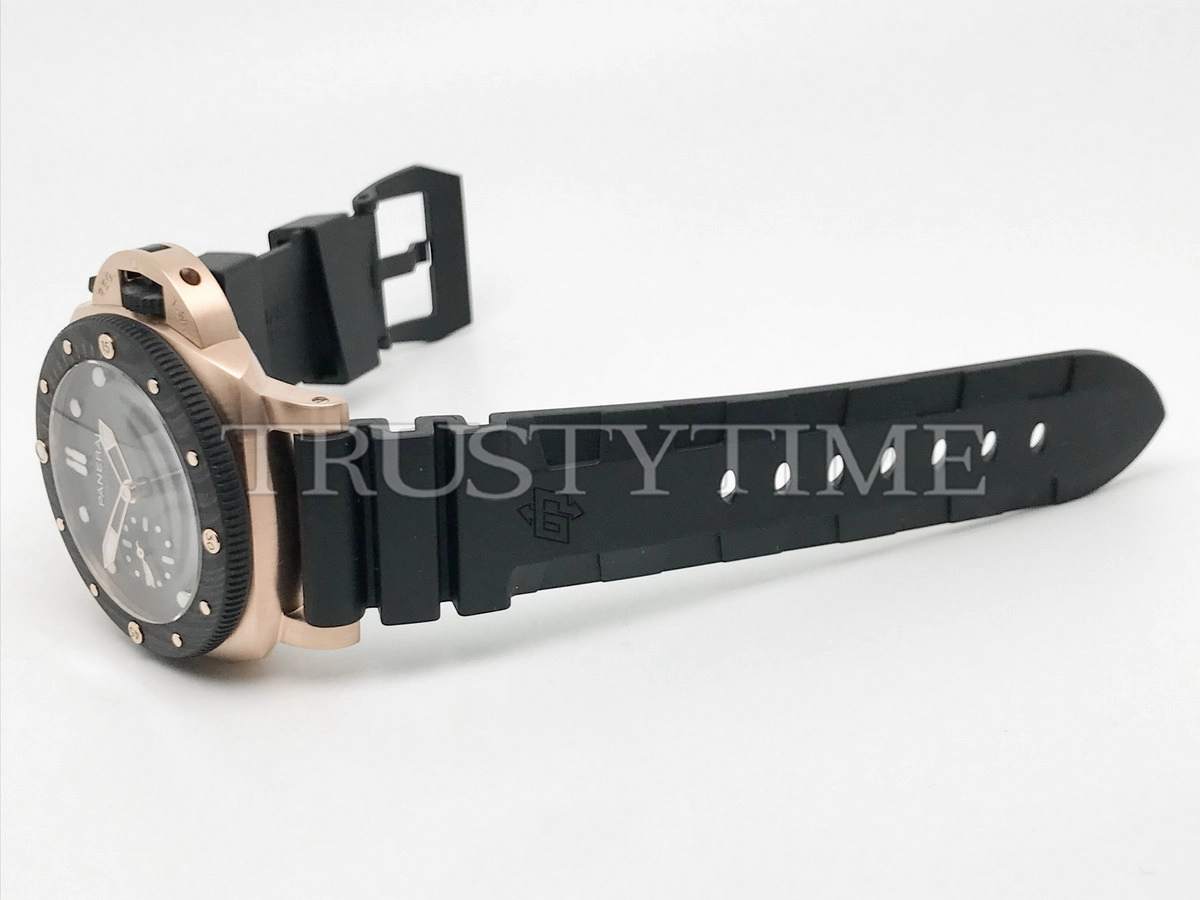 Копия часов Panerai Submersible Goldtech Orocarbo 44mm PAM01070 Арт.PN-0921