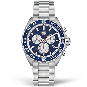 Копия часов Tag Heuer Formula 1 Chronograph Quartz 43mm CAZ1018.BA0842 Арт.TG-0274