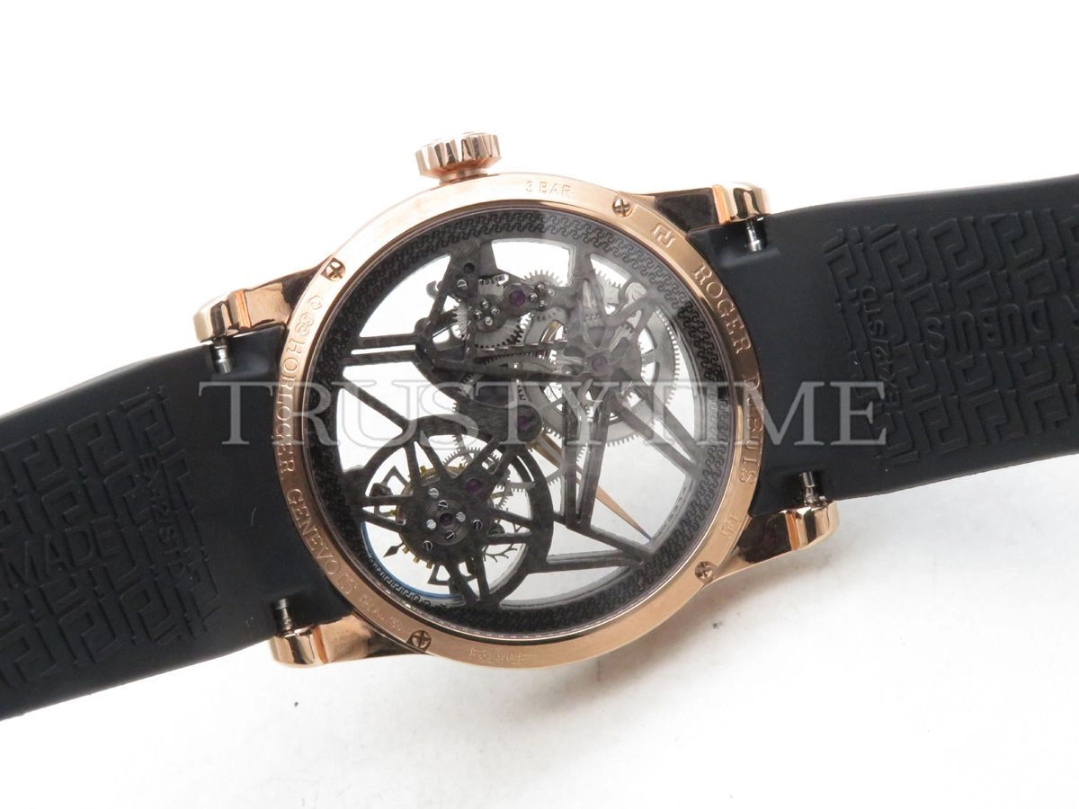 Копия часов Roger Dubuis Excalibur Skeleton Flying Tourbillon Арт.RG-0447