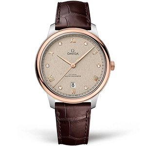 Копия часов Omega De Ville Prestige Co‑Axial Master Chronometer 40mm 434.23.40.20.59.001 Арт.OM-0972