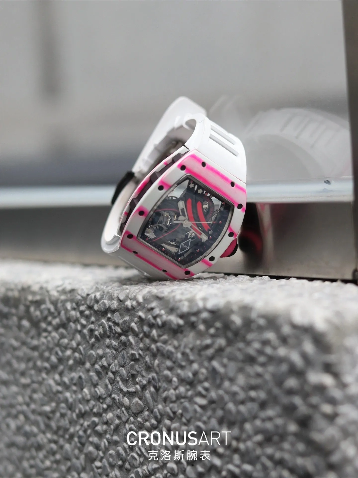 Копия часов CronusArt NTPT Carbon Fiber Watch CM06-P Арт.CA-0404