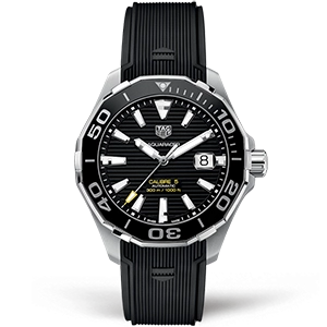 Копия часов Tag Heuer Aquaracer Calibre 5 43mm WAY201A.FT6069 Арт.TG-0346