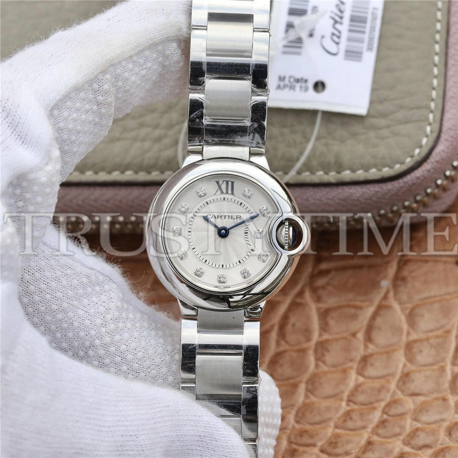 Копия часов Cartier Ballon Bleu 28 WE902073 Арт.CR-0847