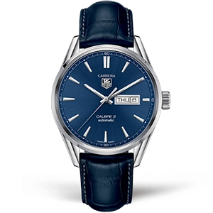 Копия часов Tag Heuer Carrera Calibre 5 Day Date 41mm WAR201E.FC6292 Арт.TG-0613