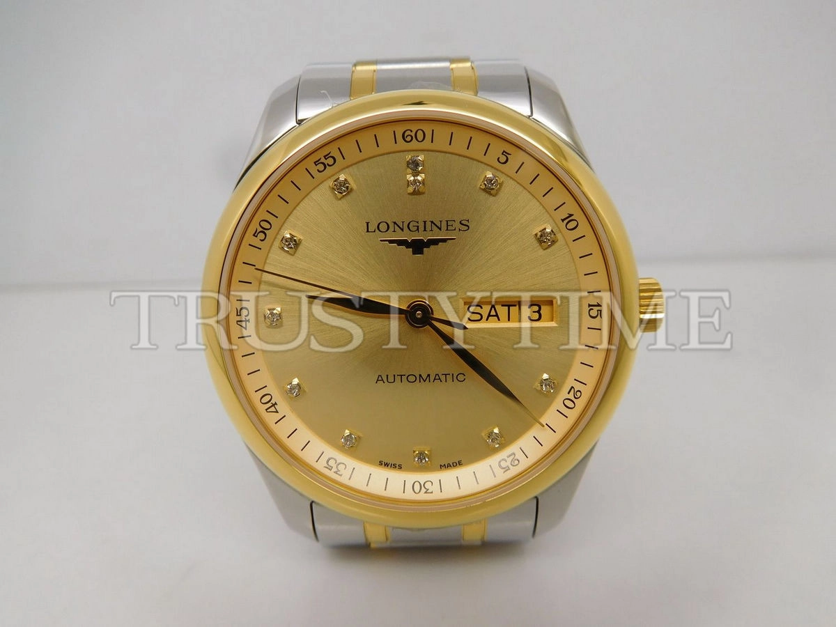 Копия часов Longines Master Collection Day Date 38mm L2.755.5.37.7 Арт.LN-0275