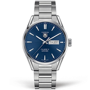 Копия часов Tag Heuer Carrera Calibre 5 Day Date 41mm WAR201E.BA0723 Арт.TG-0431