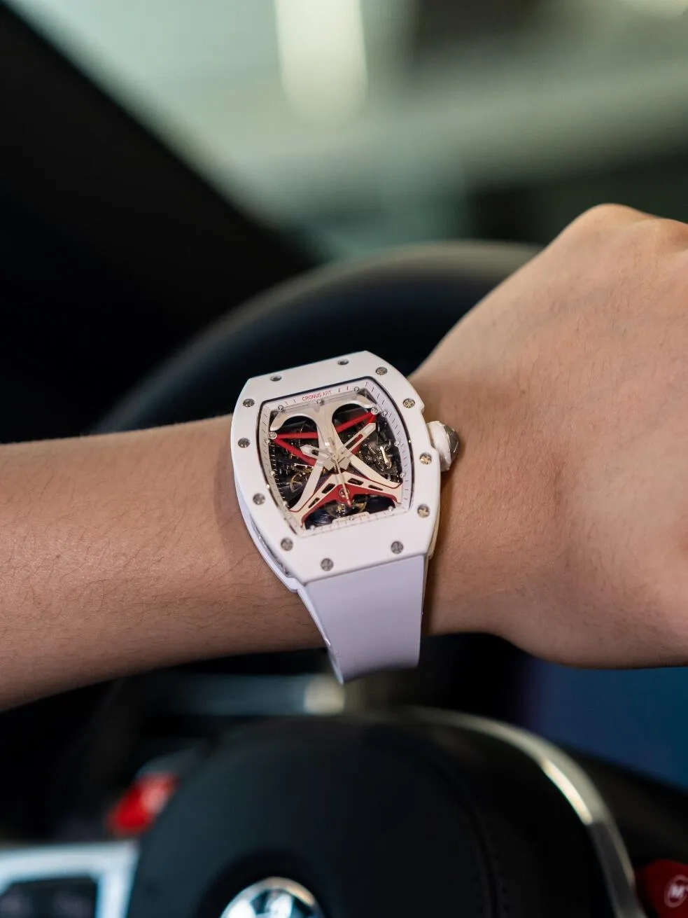 Копия часов CronusArt Carbon Watch CM09-016 Арт.CA-0429