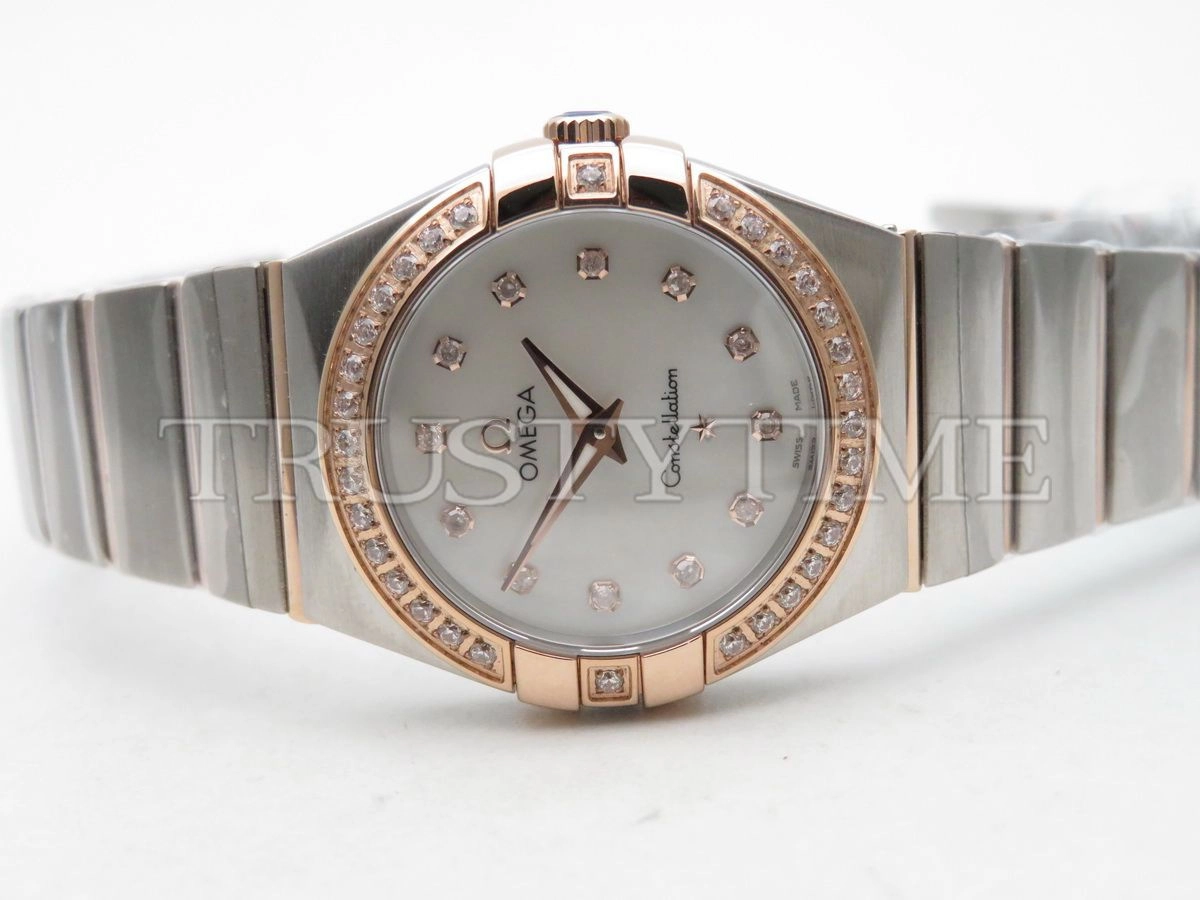 Копия часов Omega Constellation Quartz 28mm 131.25.28.60.55.001 Арт.OM-0459