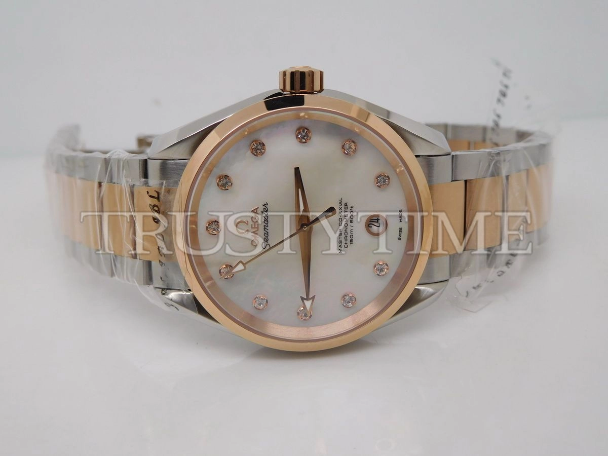 Копия часов Omega Seamaster Aqua Terra 150m Master Co-Axial Ladies 38.5mm 231.20.39.21.55.003 Арт.OM-0425