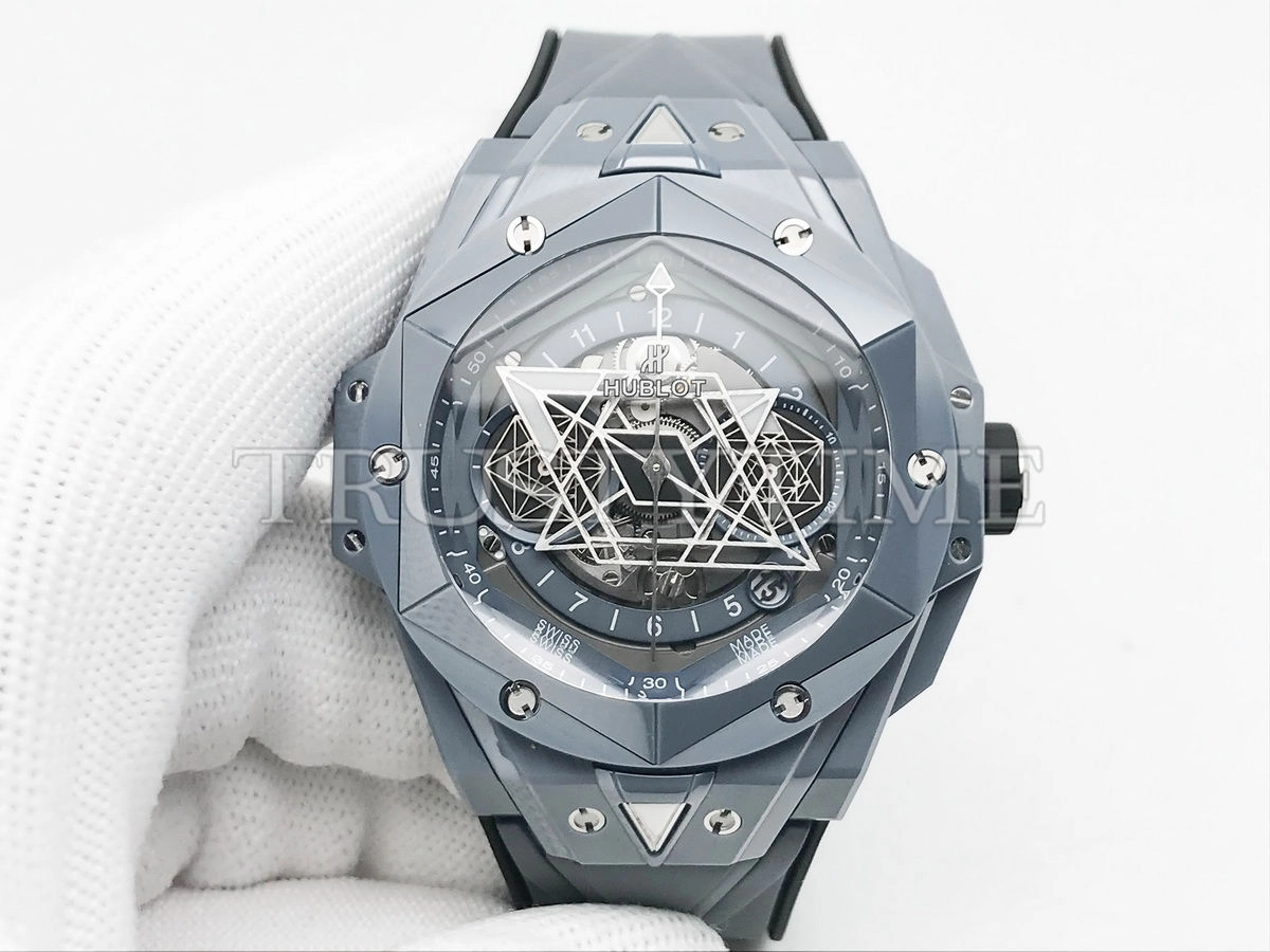 Копия часов Hublot Big Bang Sang Bleu II 45mm 418.FX.8007.RX.MXM21 Арт.HB-1069