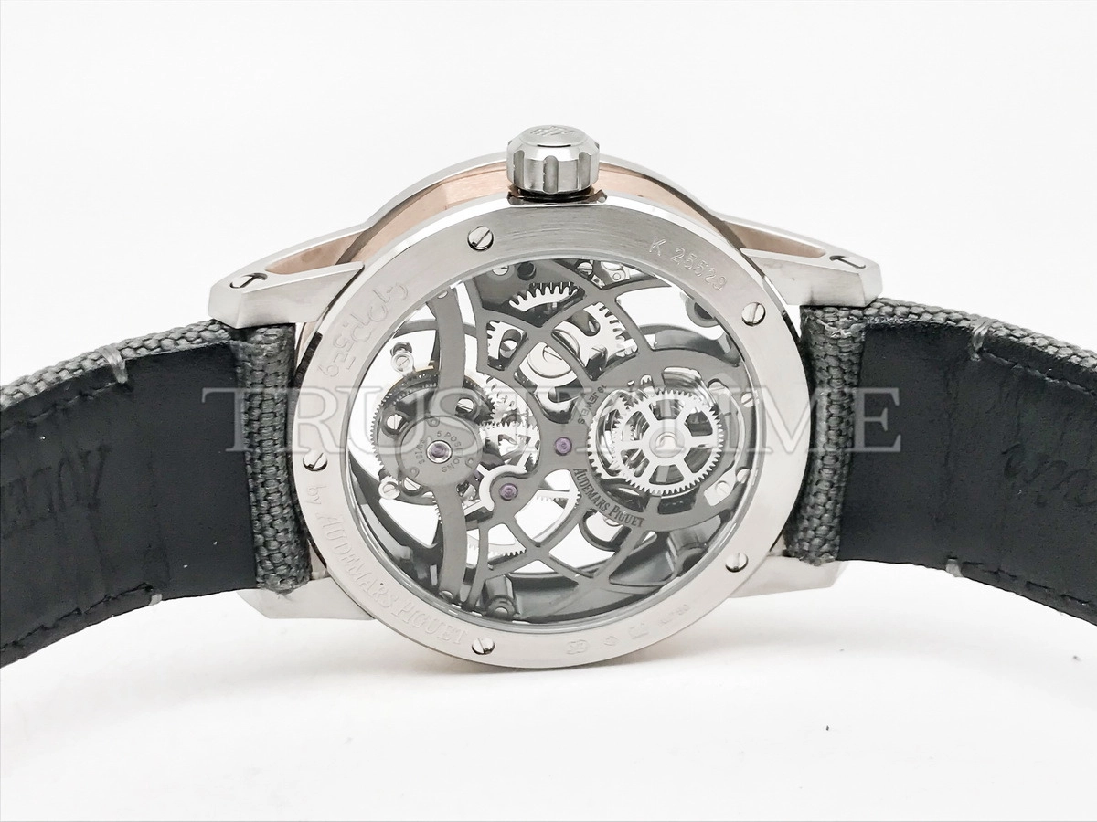 Копия часов Audemars Piguet Royal Oak Tourbillon Openworked 26600CR.OO.D009KB.01 Арт.AP-1181
