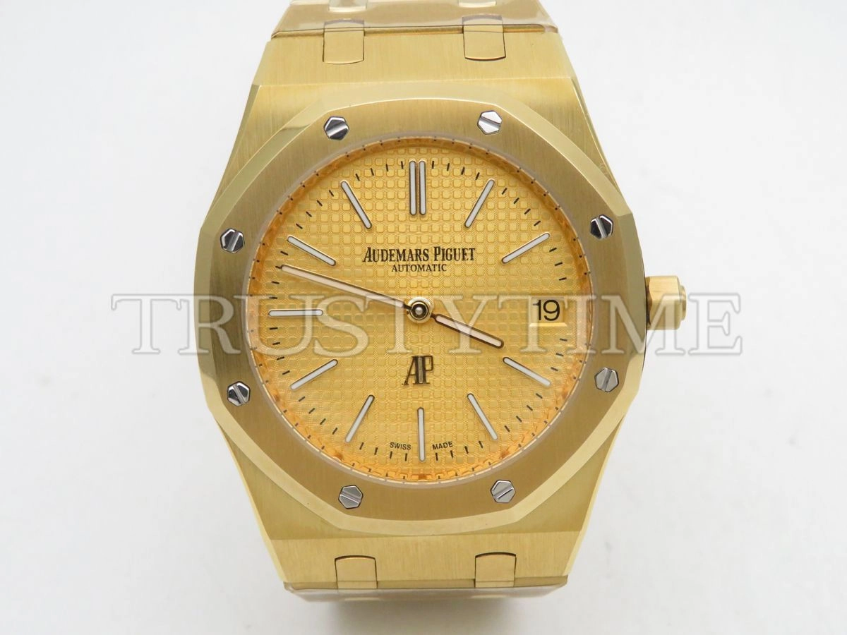 Копия часов Audemars Piguet Royal Oak Jumbo Extra-thin 15202BA.OO.1240BA.02 Арт.AP-0960