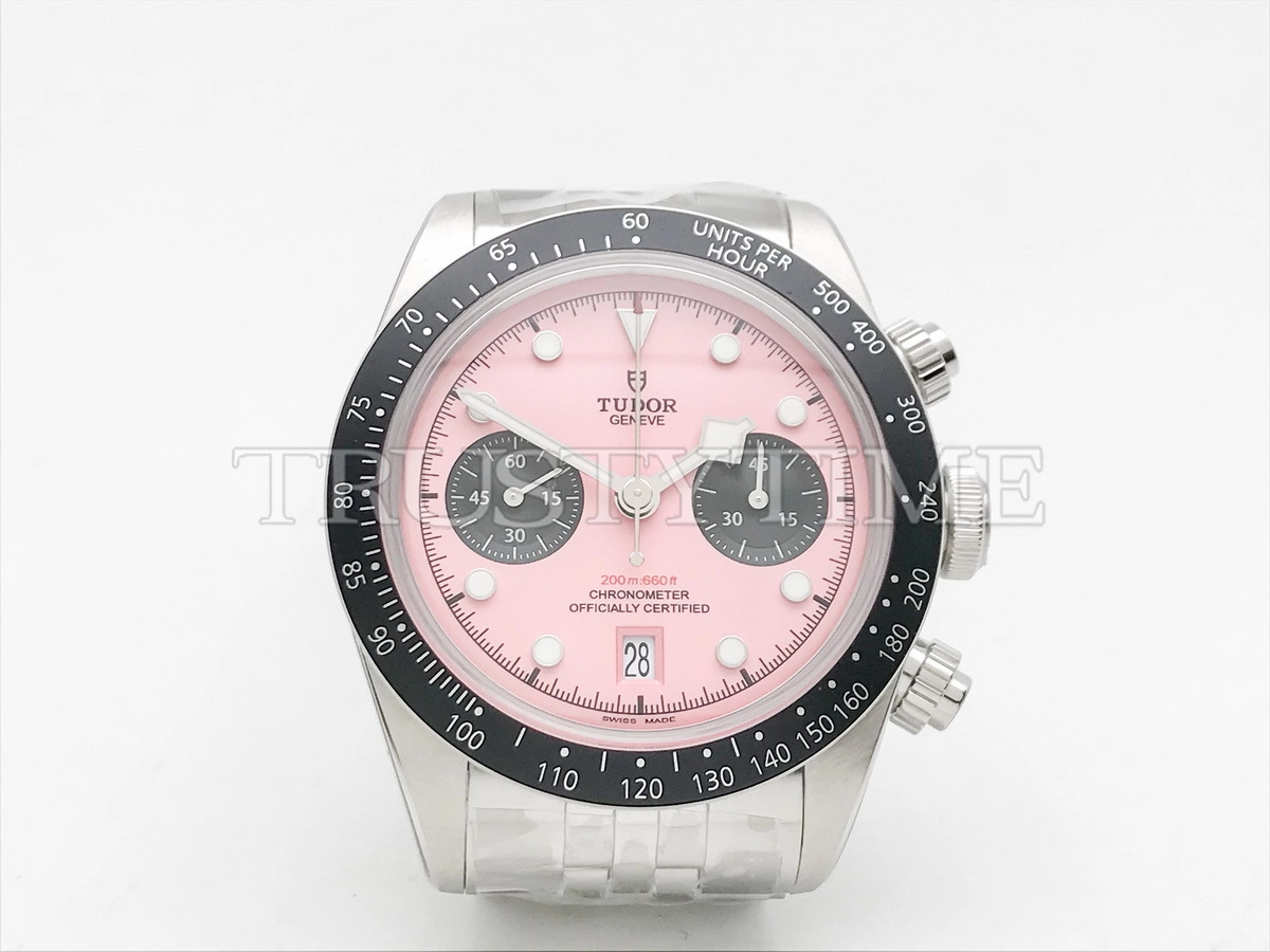 Копия часов Tudor Heritage Black Bay Chronograph M79360N-0019 Pink Арт.TD-0840