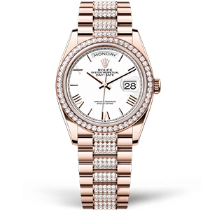 Копия часов Rolex Day-Date 36mm 128345RBR-0071 Арт.RX-3455