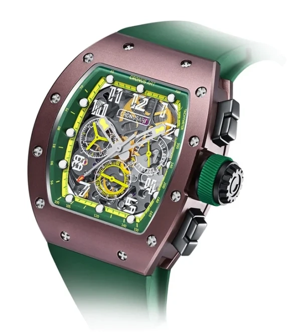 Копия часов CronusArt Carbon Watch CM09-006 Арт.CA-0423