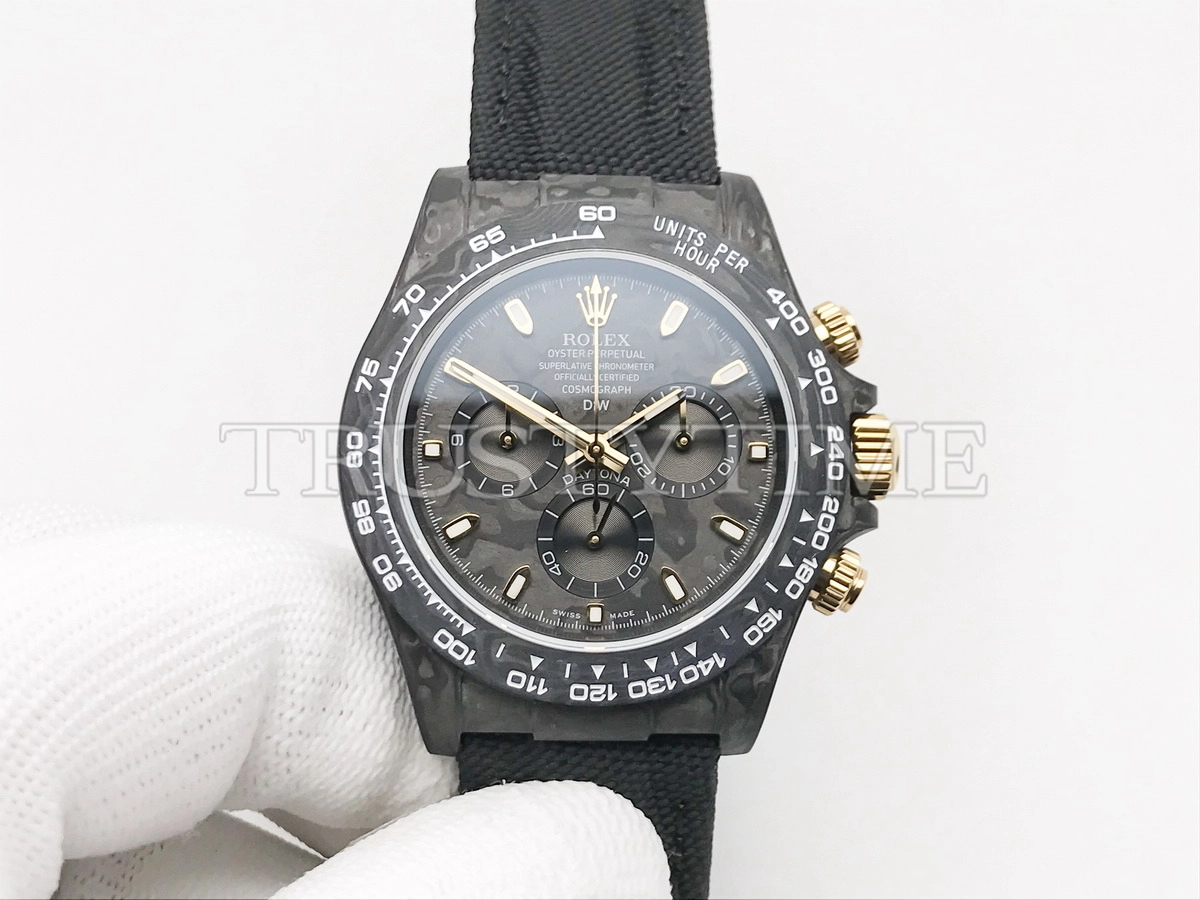 Копия часов Rolex Cosmograph Daytona DIW Black & Gold Арт.RX-2303