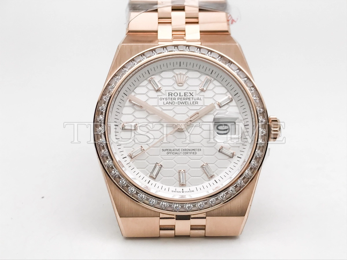 Копия часов Rolex Land-Dweller 40mm 127385TBR-0003 Арт.RX-3542